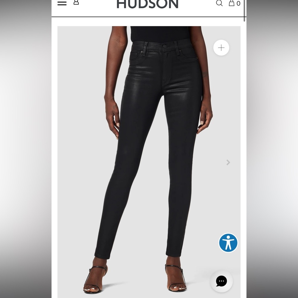 Hudson Barbara High-Rise Super Skinny Ankle Jean